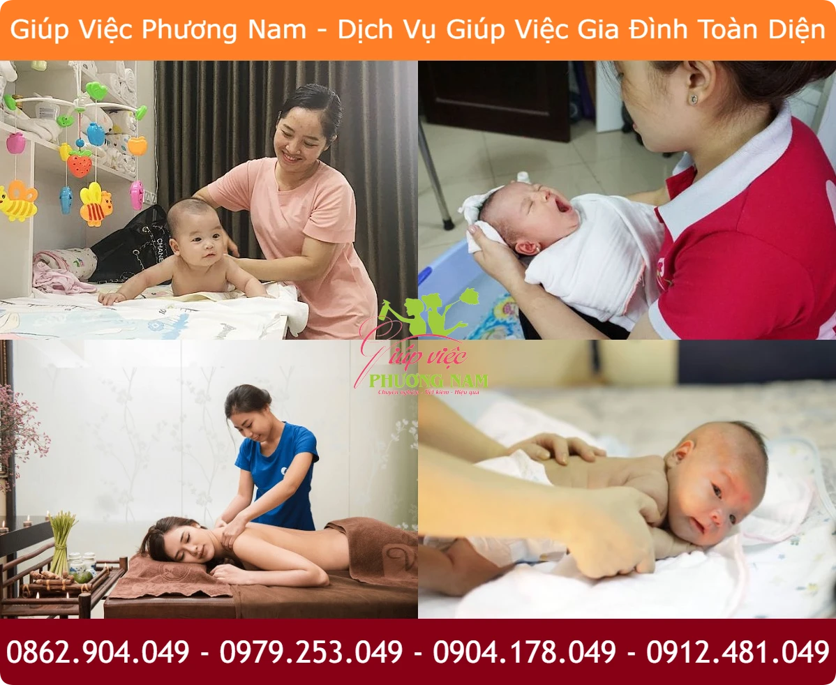 Dịch vụ chăm sóc mẹ và bé sau sinh quận Tân Bình