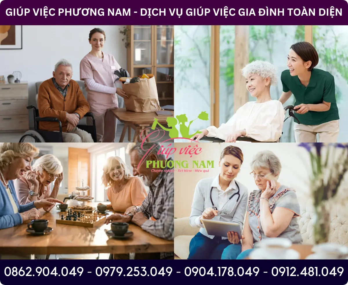 Dịch vụ chăm sóc người cao tuổi tại Vũng Tàu