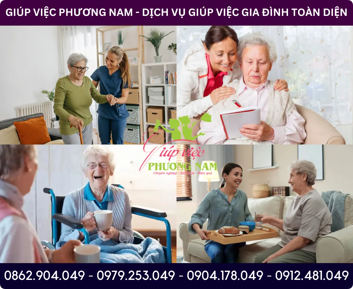 Dịch vụ chăm sóc người già tại Bắc Giang