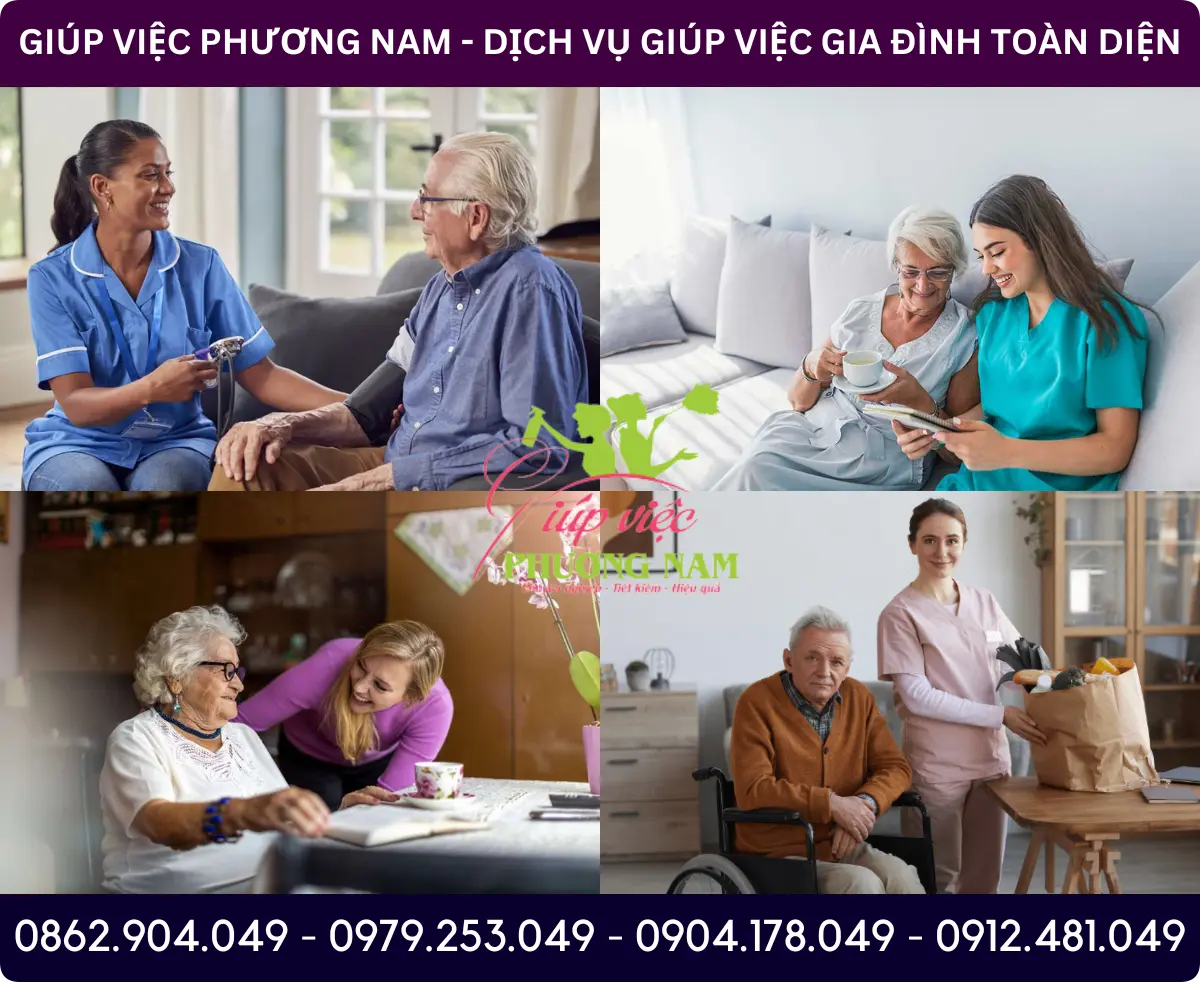 Dịch vụ chăm sóc người lớn tuổi tại Bắc Giang