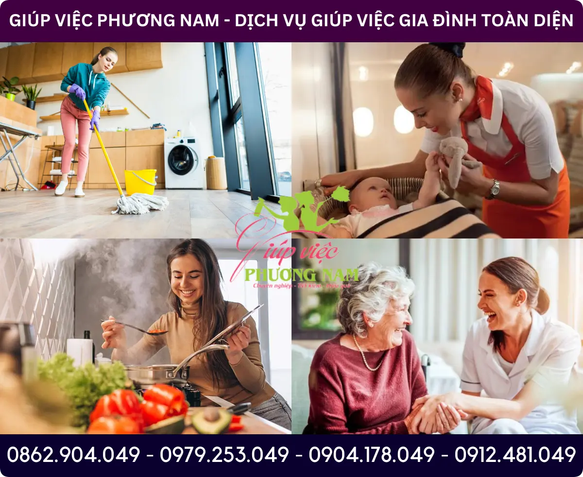Dịch vụ giúp việc nhà ở Bắc Giang