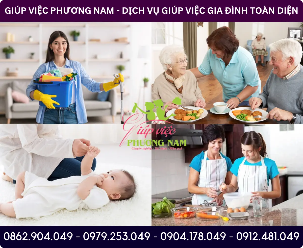 Dịch vụ thuê người giúp việc nhà tại Bắc Ninh