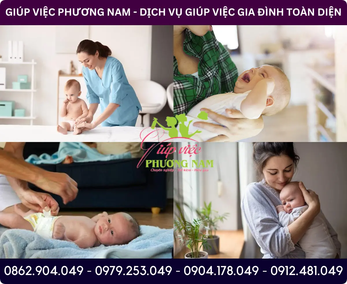 Dịch vụ tìm người chăm bé tại Bắc Ninh