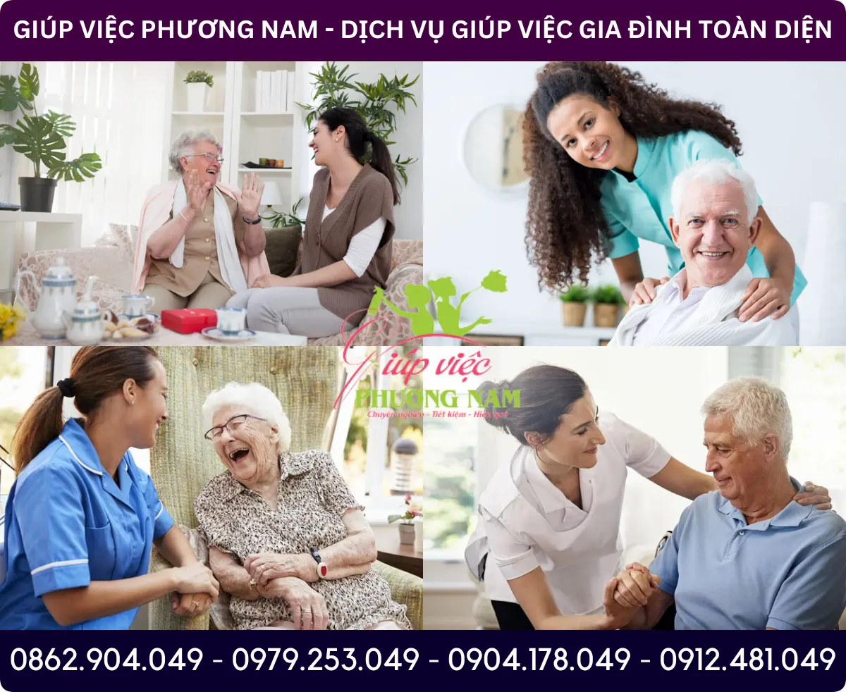 Dịch vụ tìm người chăm sóc người già tại Từ Sơn