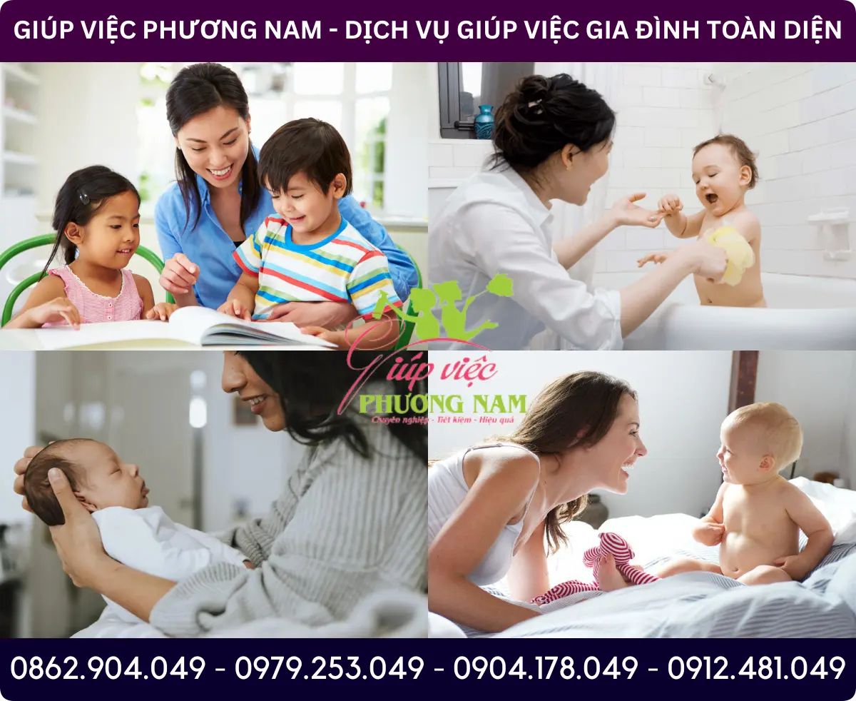 Dịch vụ tìm người chăm sóc trẻ sơ sinh tại Bắc Giang