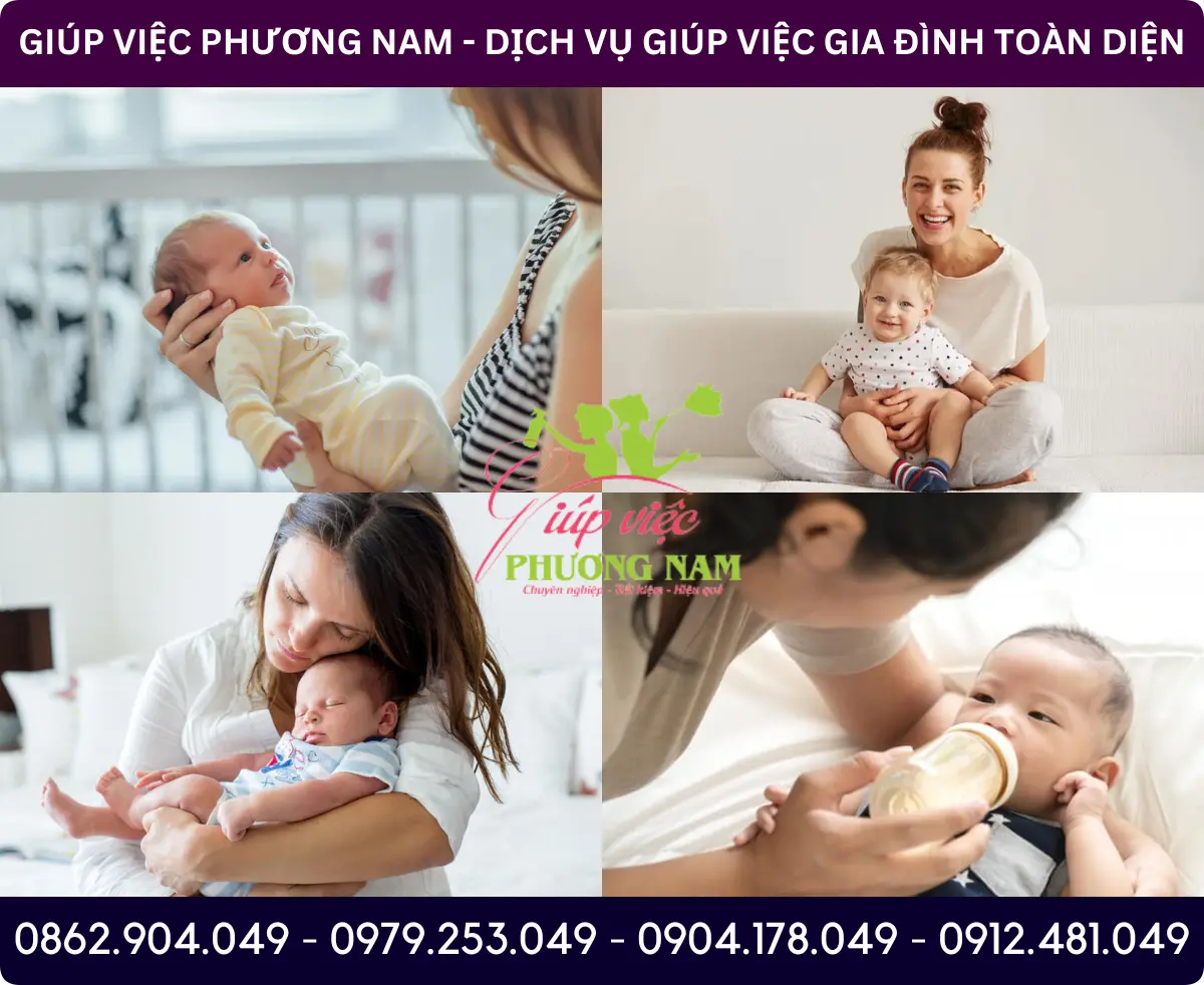 Dịch vụ tìm người chăm sóc trẻ sơ sinh tại Bắc Ninh