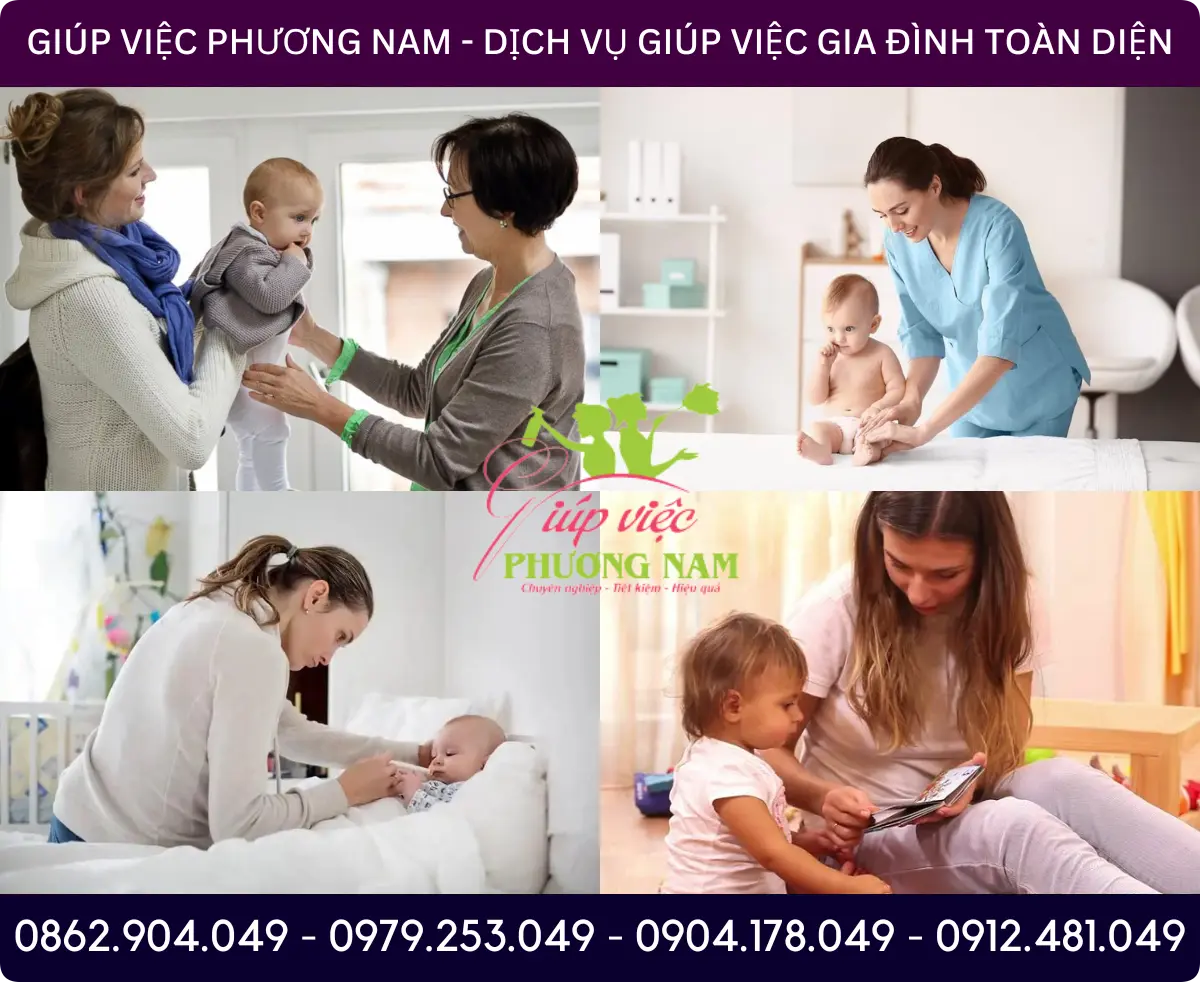 Dịch vụ chăm sóc em bé tại Thủ Dầu Một