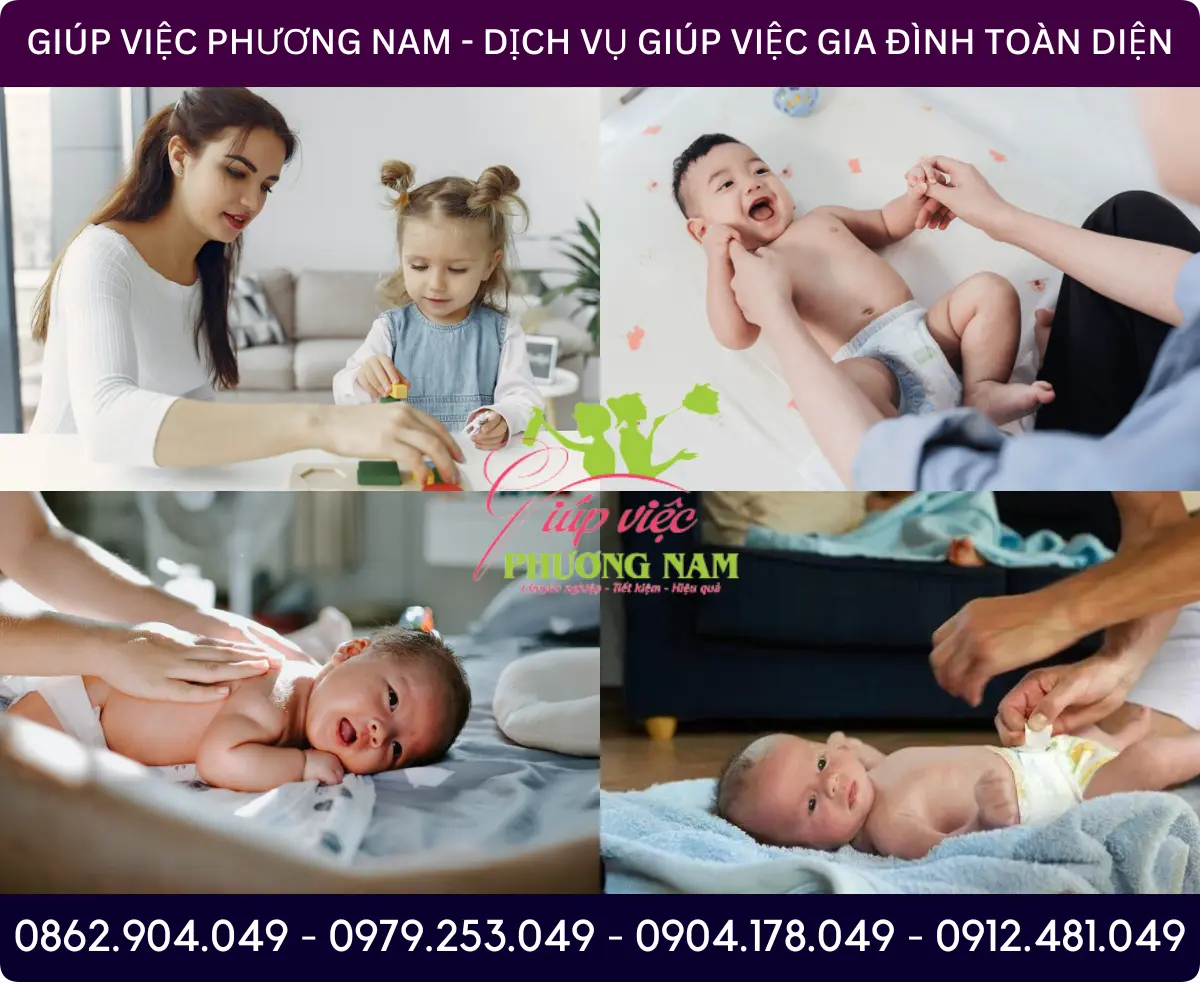 Dịch vụ giữ bé tại Biên Hòa