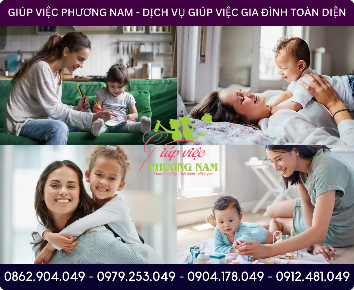 Dịch vụ giữ em bé tại Biên Hòa