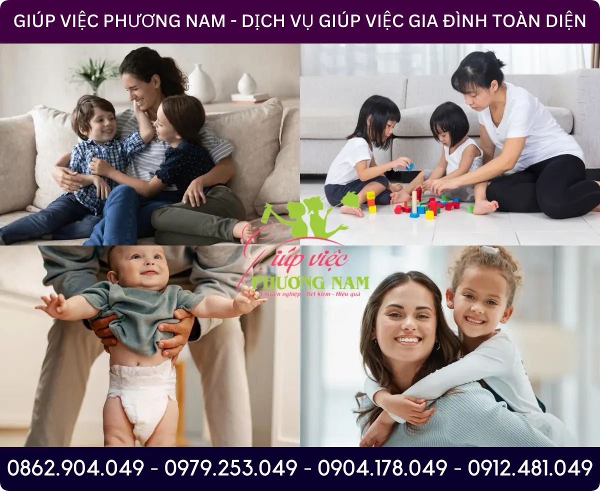 Dịch vụ giữ em bé tại Thủ Dầu Một