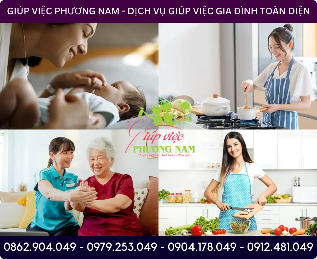 Dịch vụ thuê người giúp việc nhà tại Đồng Nai