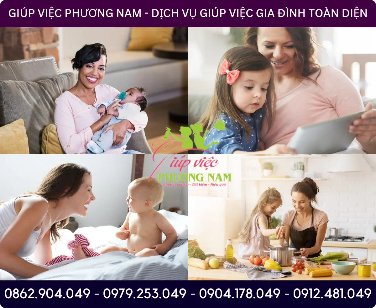 Dịch vụ tìm người chăm bé tại Thủ Dầu Một