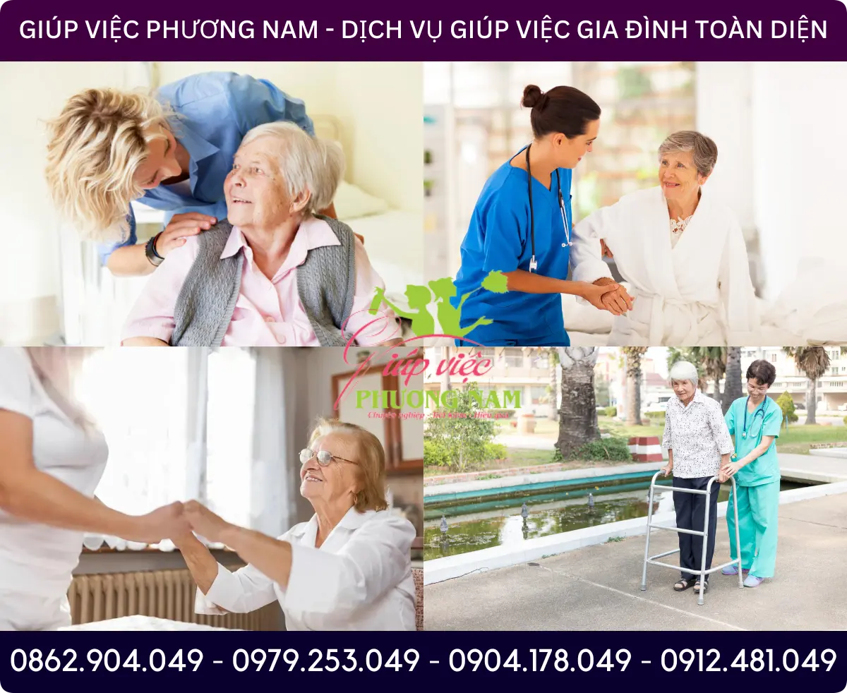 Dịch vụ tìm người chăm người già tại Thuận An