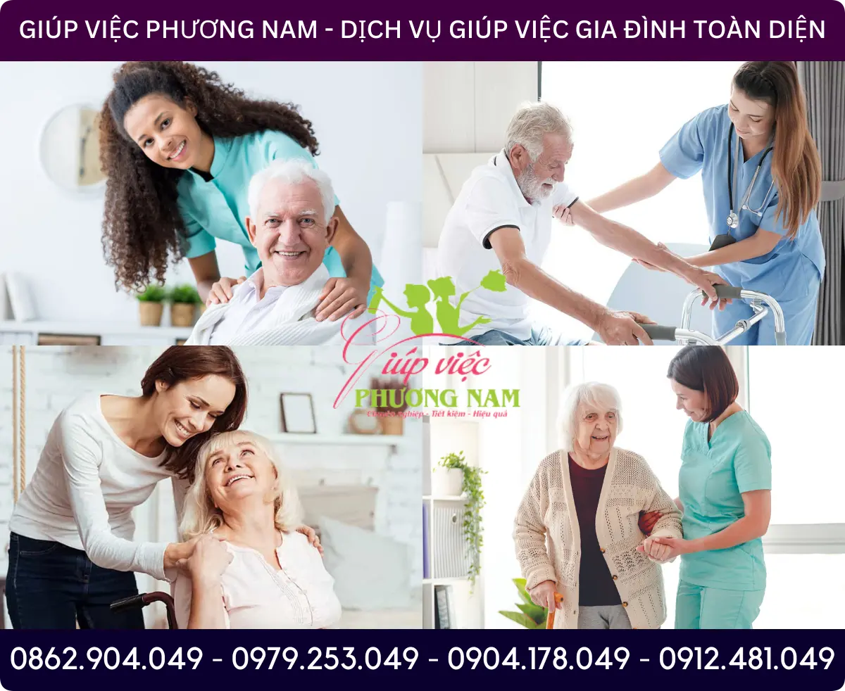 Dịch vụ tìm người chăm sóc người già tại Thuận An