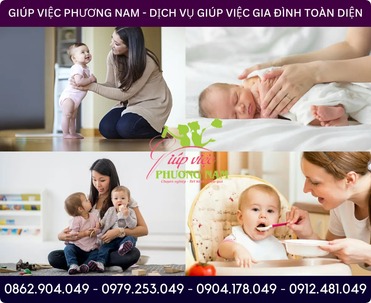 Dịch vụ tìm người chăm sóc trẻ sơ sinh tại Thủ Dầu Một