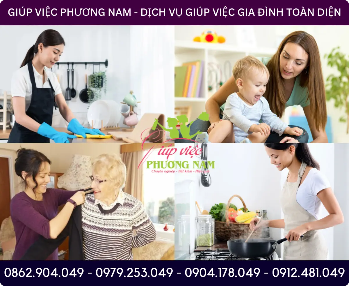 Dịch vụ tìm người giúp việc tại Thuận An