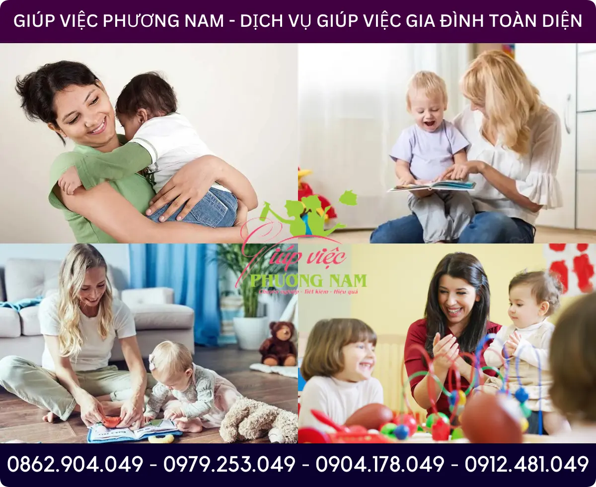 Dịch vụ tìm người trông trẻ tại Thuận An