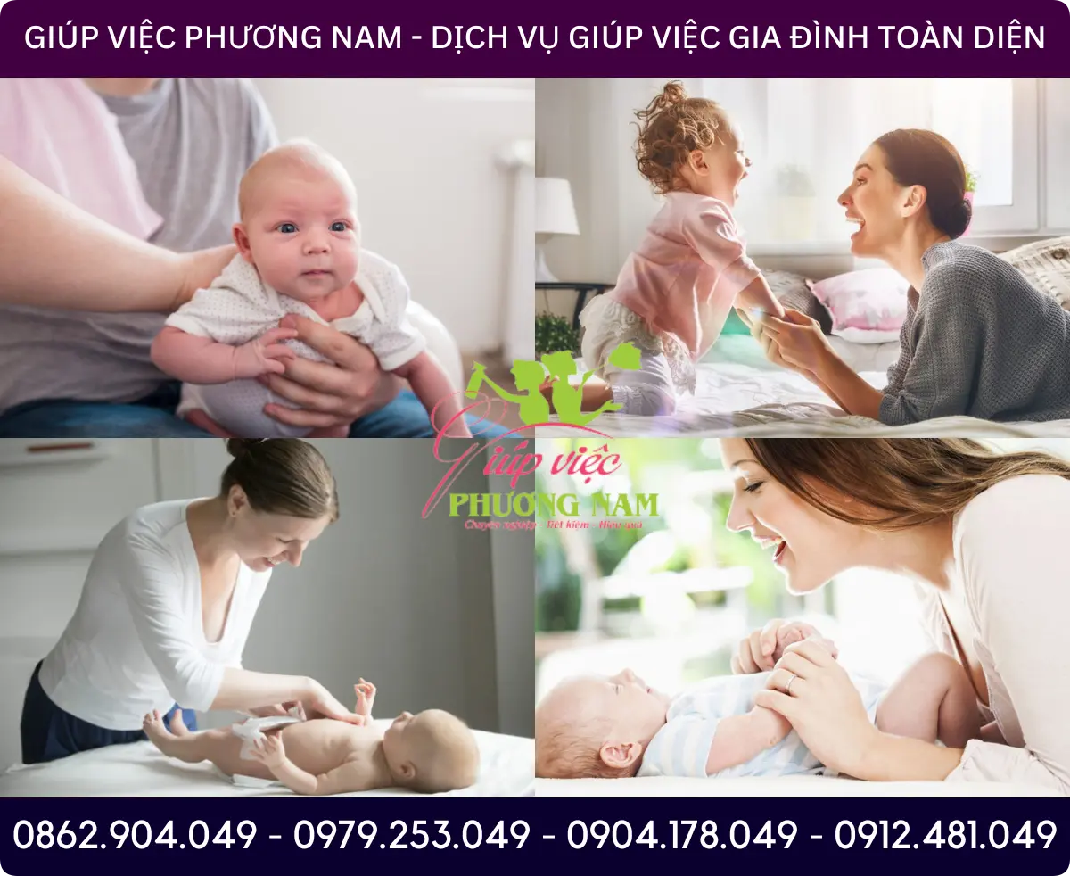 Dịch vụ trông bé tại Thuận An