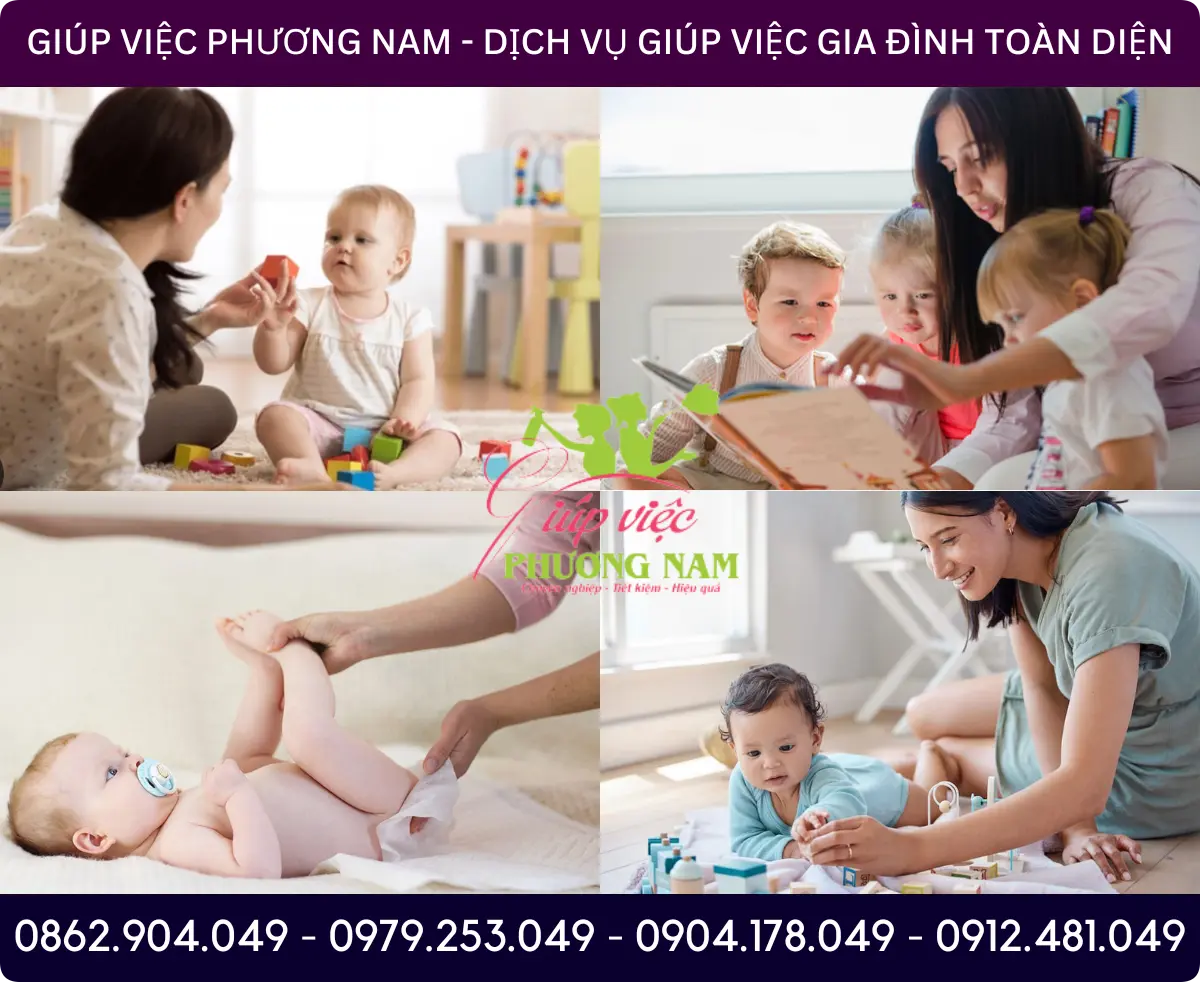 Dịch vụ trông em bé tại Thủ Dầu Một