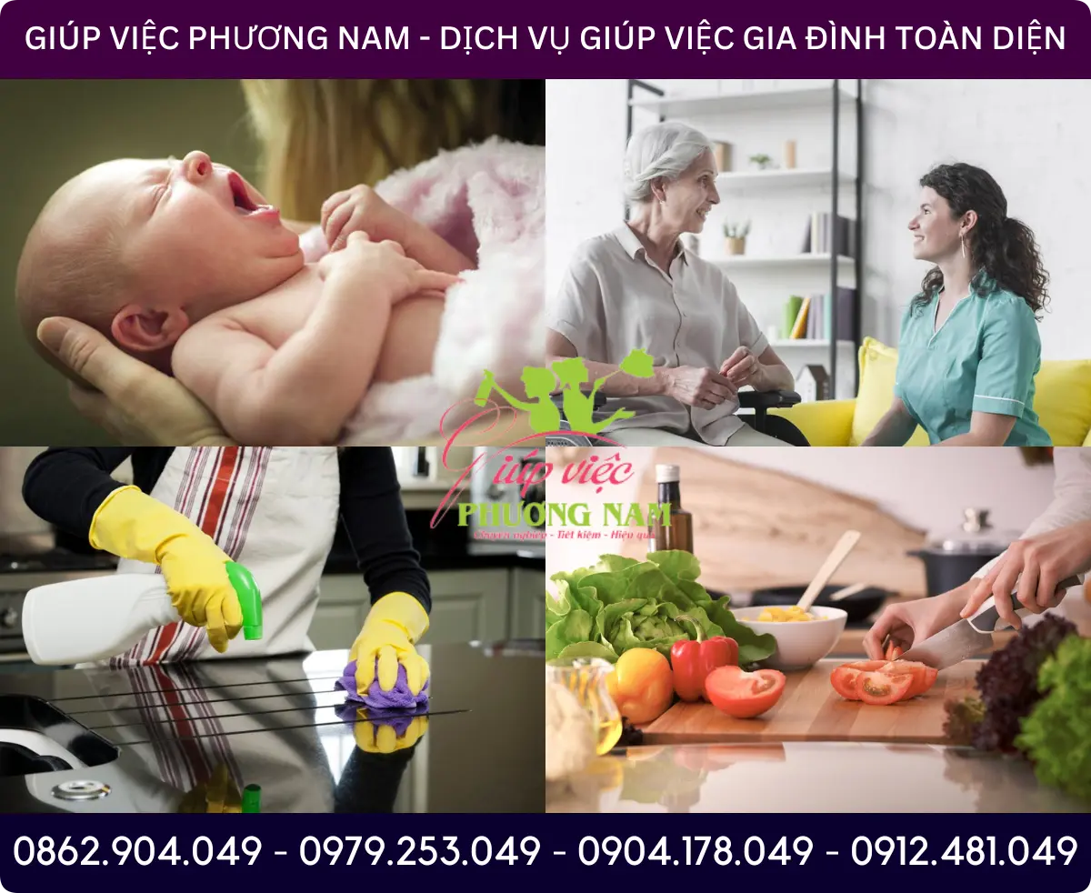 Công ty giúp việc nhà tại Long An