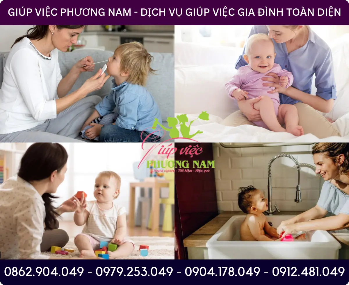 Dịch vụ chăm bé tại nhà ở Long Khánh