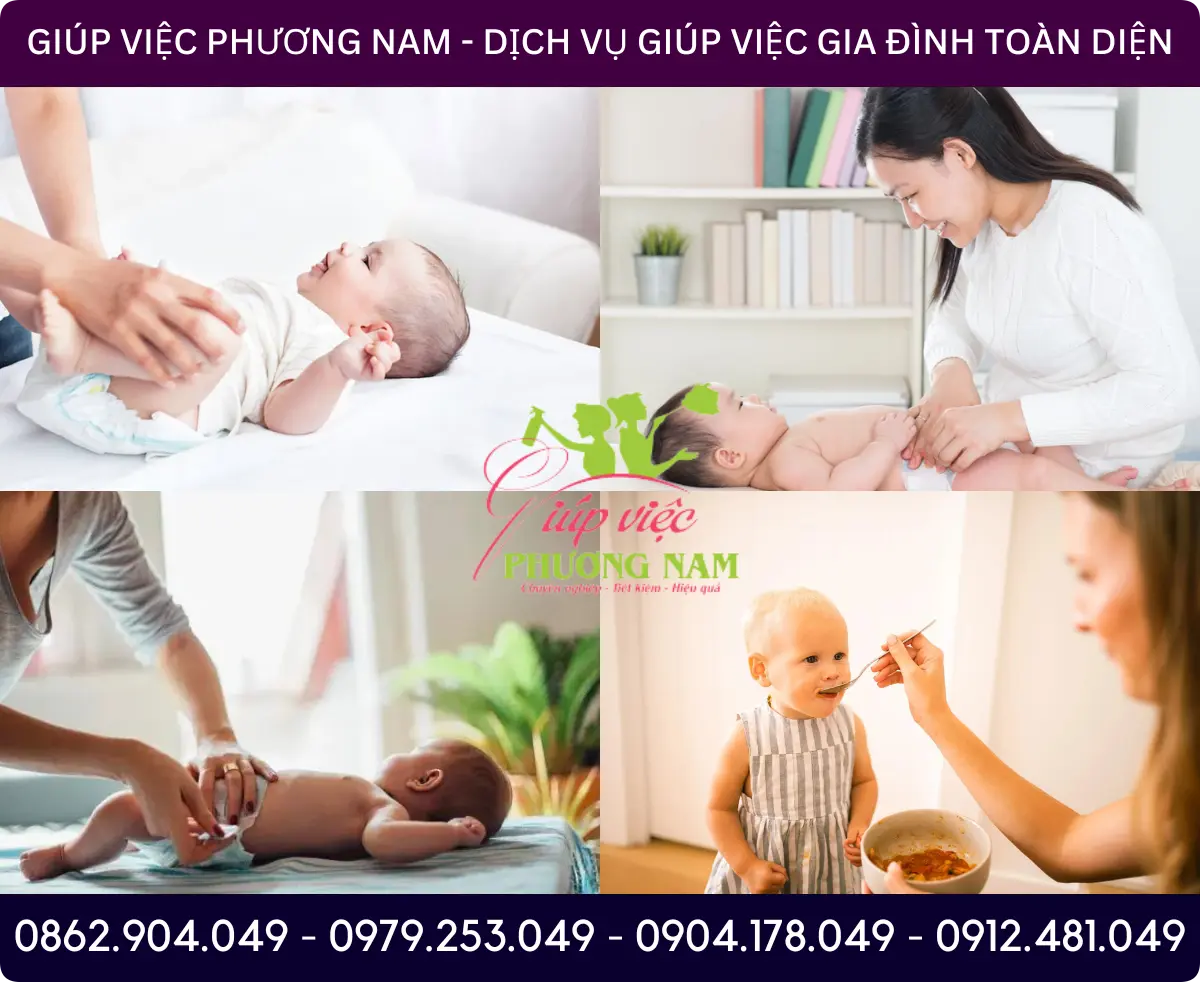 Dịch vụ chăm sóc em bé tại Cao Lãnh