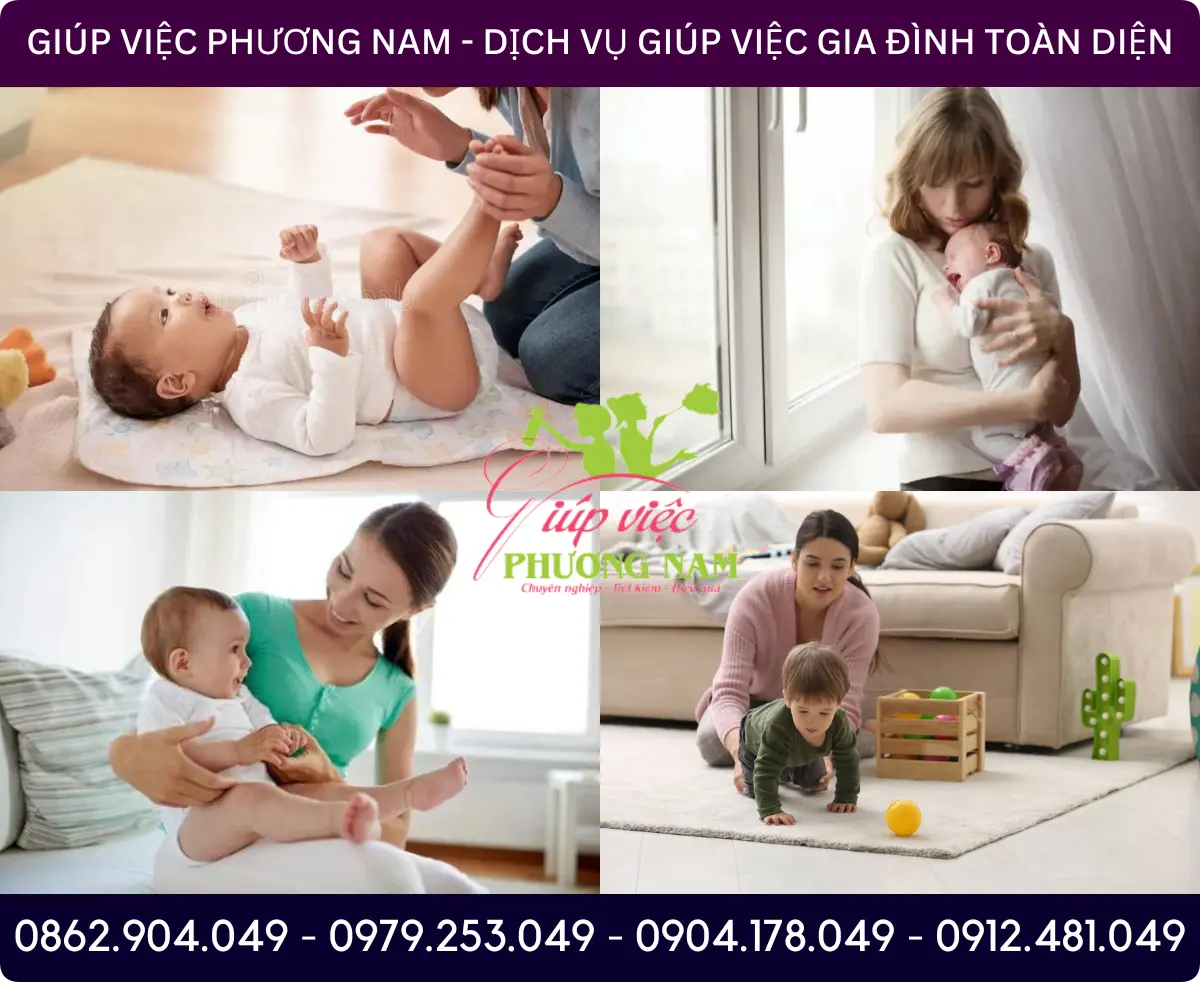 Dịch vụ chăm sóc em bé tại Hà Tiên