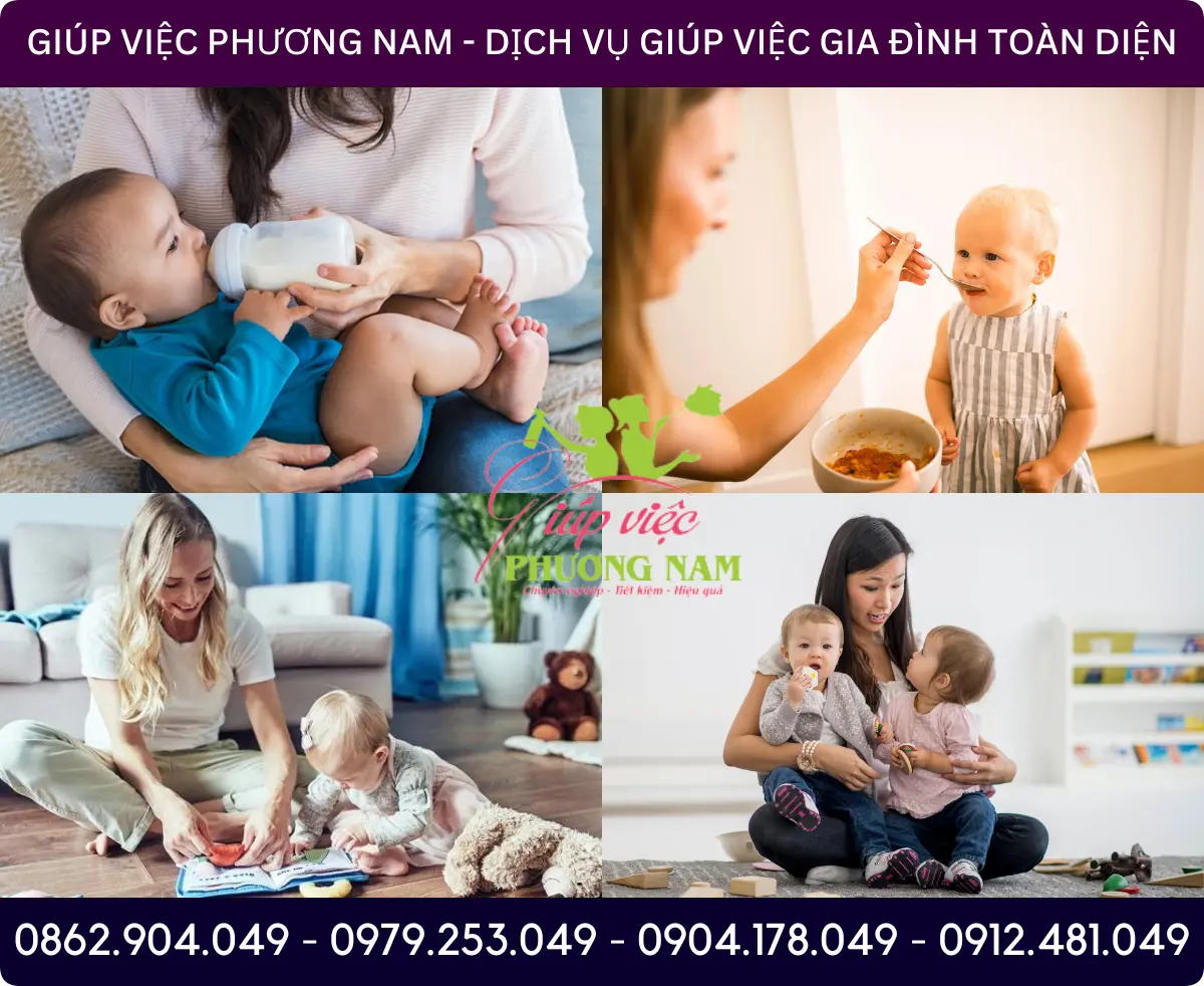 Dịch vụ chăm sóc em bé tại Tân An