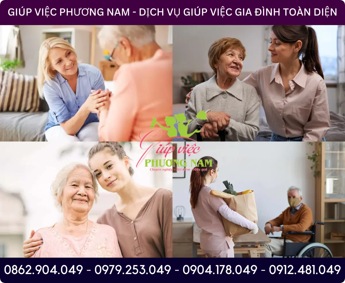 Dịch vụ chăm sóc người già tại Hồng Ngự