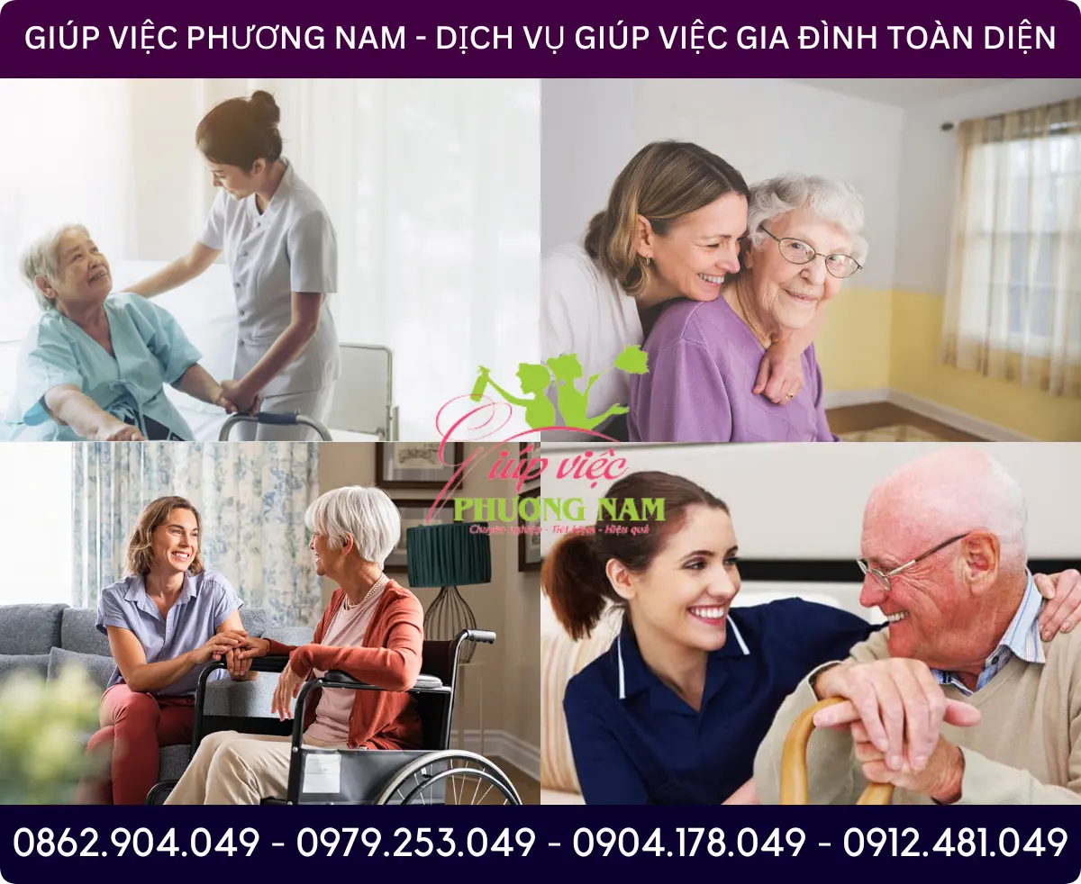 Dịch vụ chăm sóc người già tại nhà Hà Tiên