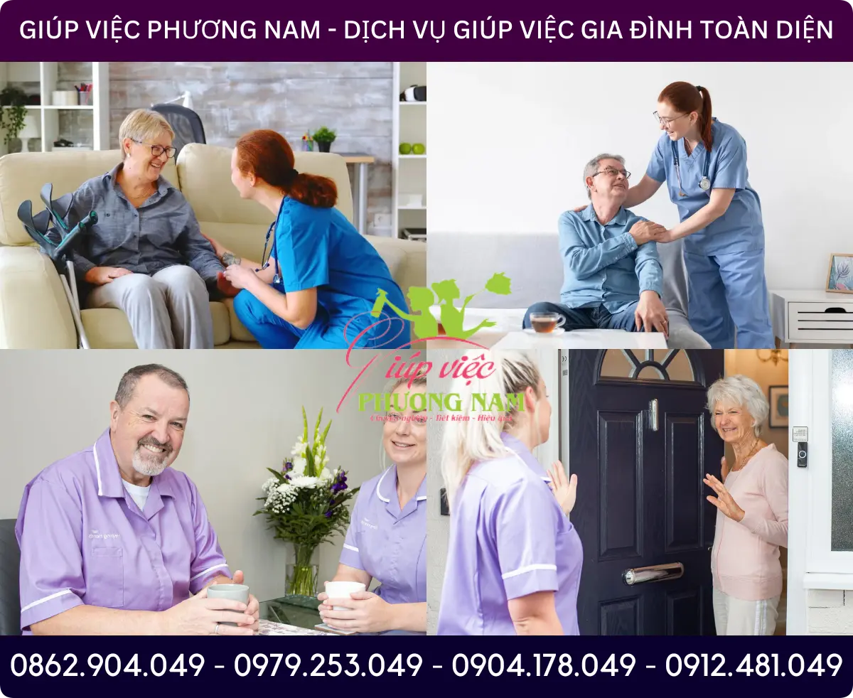 Dịch vụ chăm sóc người già tại nhà ở Bình Định