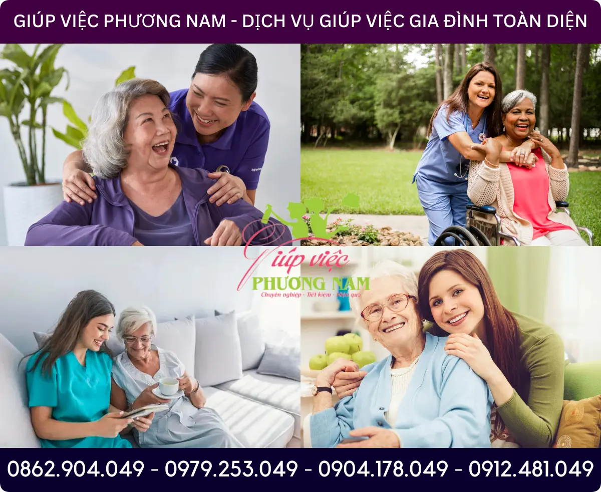 Dịch vụ chăm sóc người già tại nhà ở Tân An