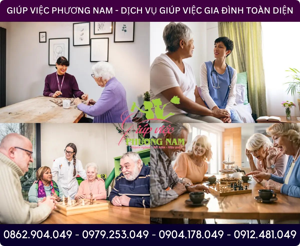 Dịch vụ chăm sóc người già tại nhà ở Vị Thanh