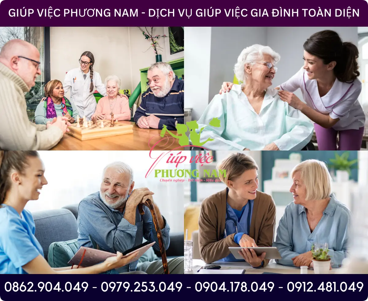 Dịch vụ chăm sóc người lớn tuổi tại Kiên Giang