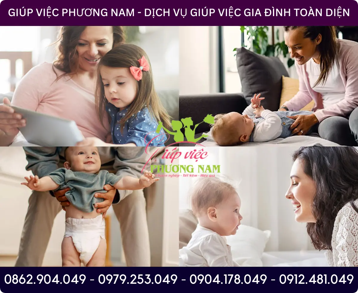 Dịch vụ chăm sóc trẻ em tại Tân An