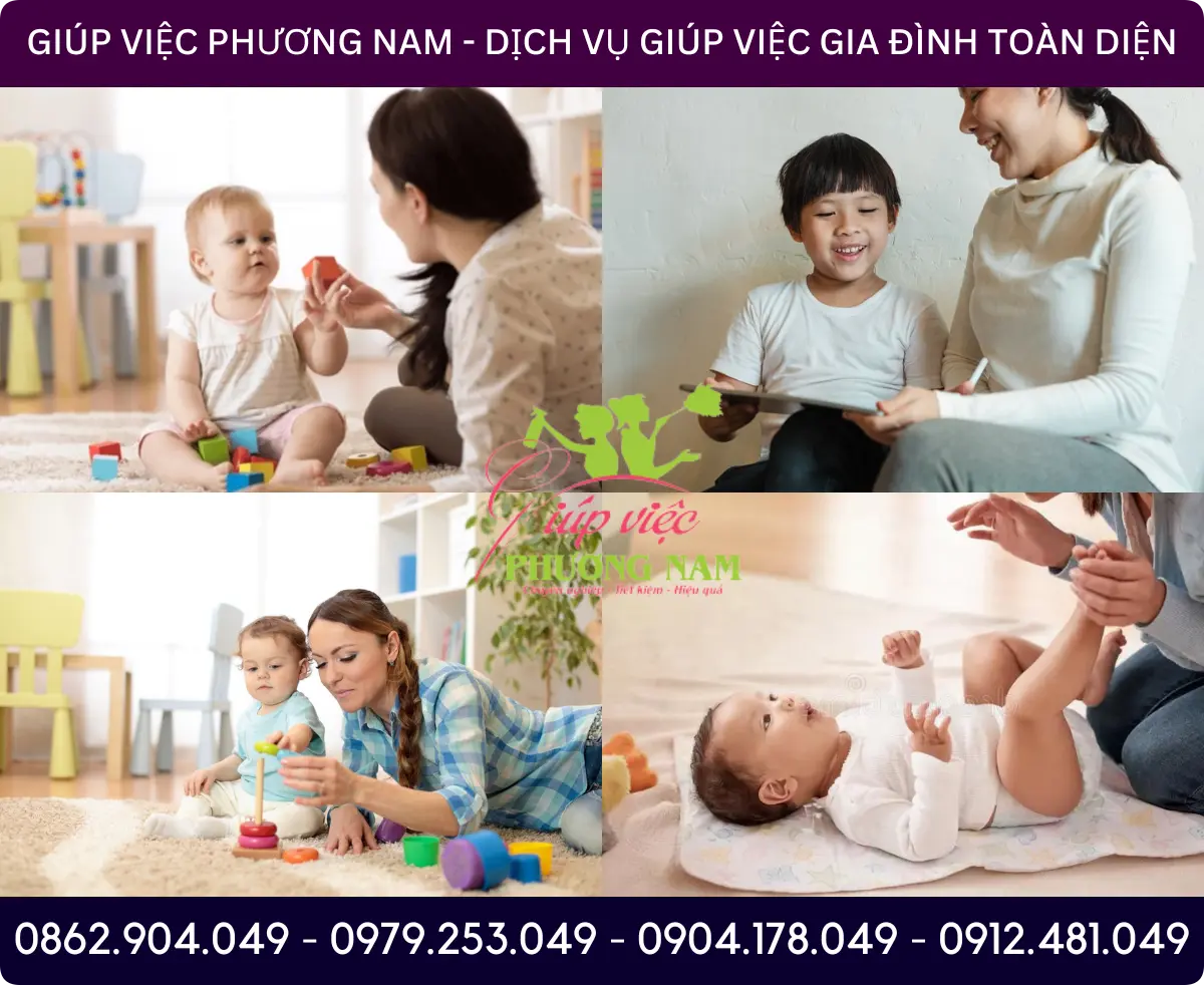 Dịch vụ giữ bé tại Vị Thanh