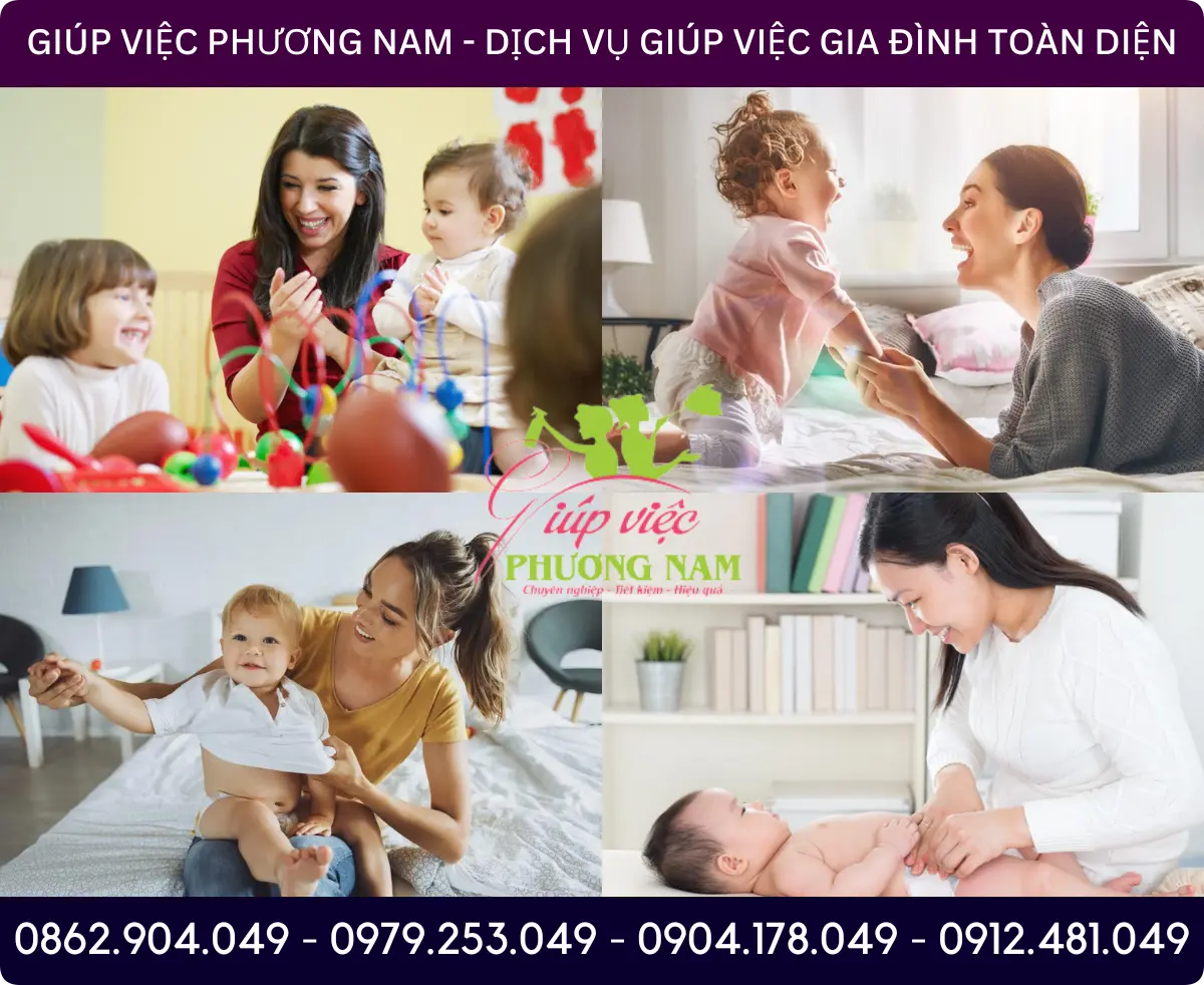 Dịch vụ giữ trẻ tại Long An