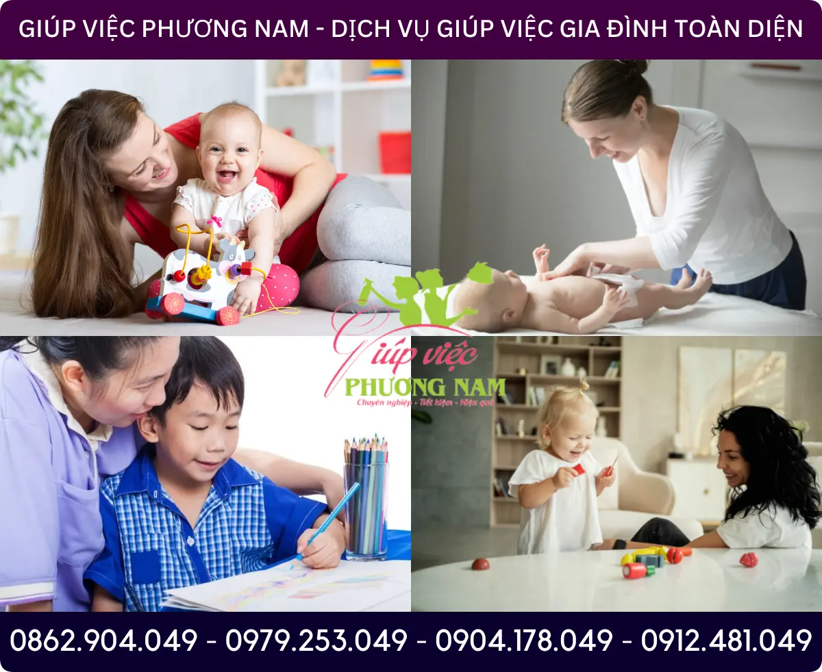 Dịch vụ giữ trẻ tại nhà ở Long Khánh