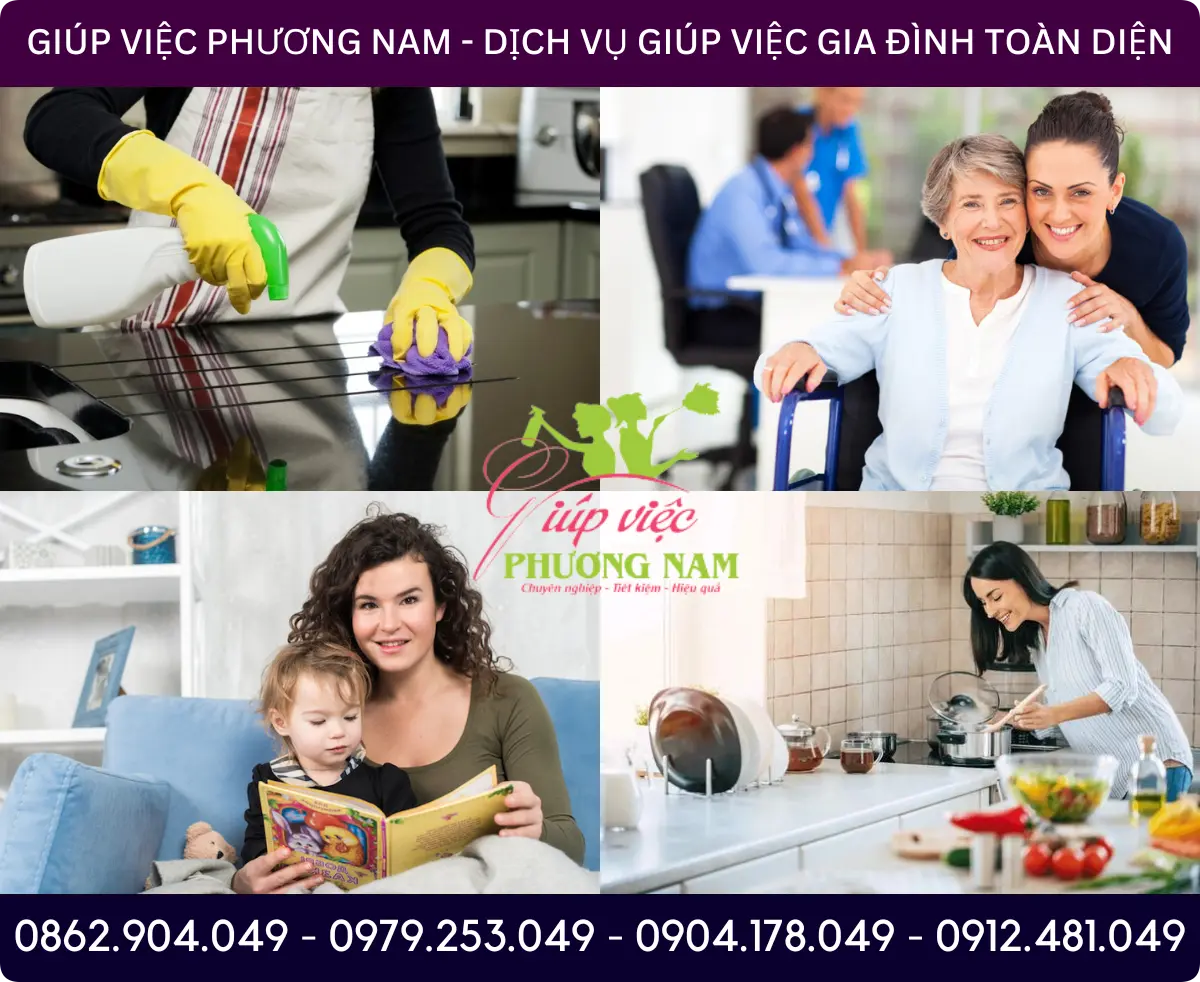 Dịch vụ giúp việc nhà ở Hà Tiên