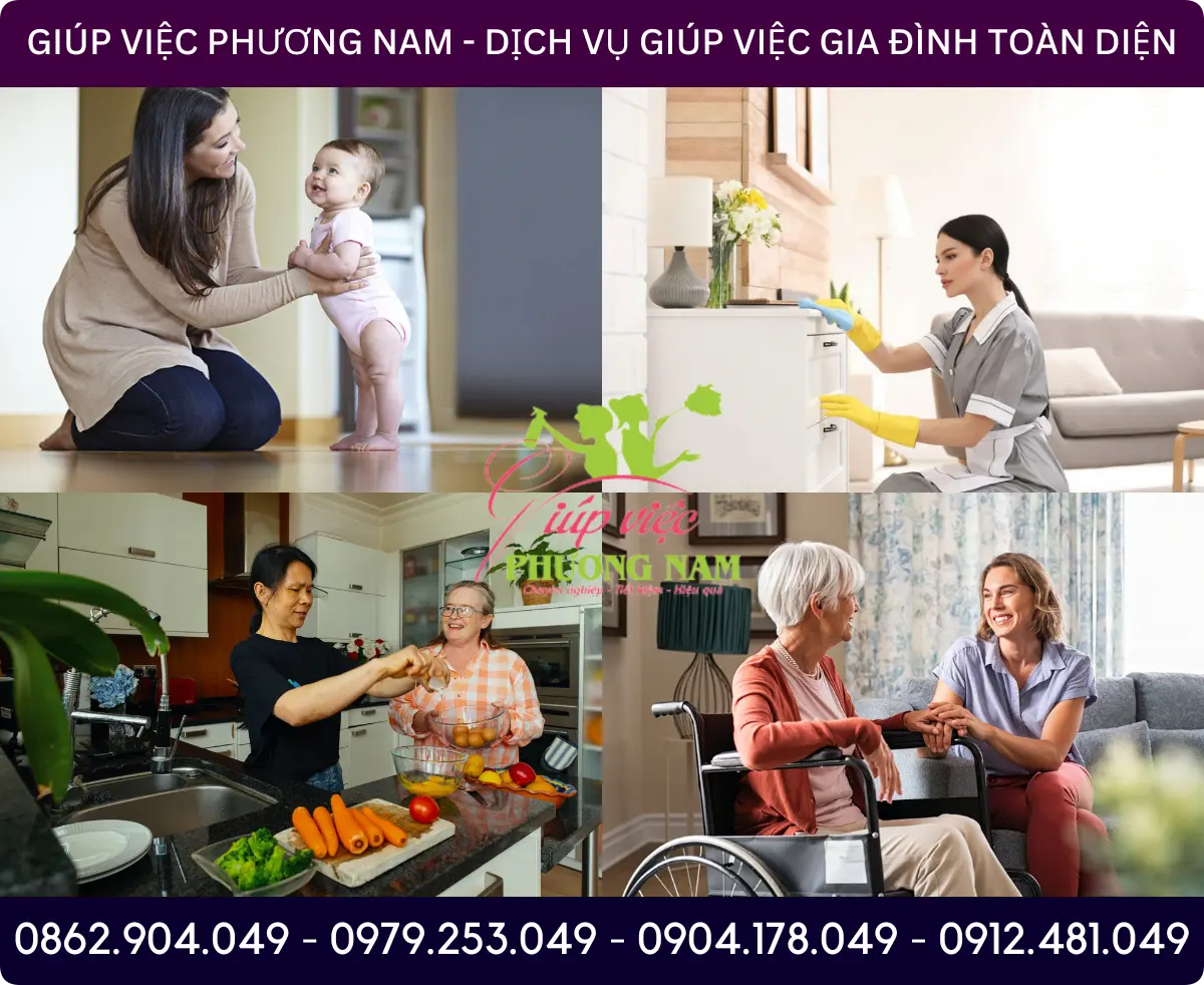 Dịch vụ giúp việc nhà ở Hồng Ngự