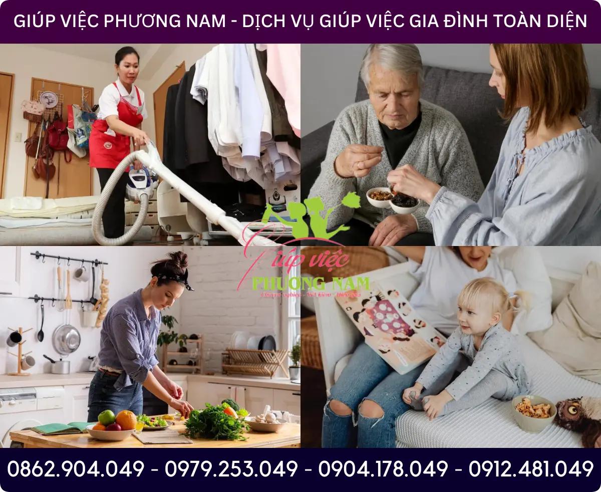 Dịch vụ giúp việc nhà ở Ngã Bảy