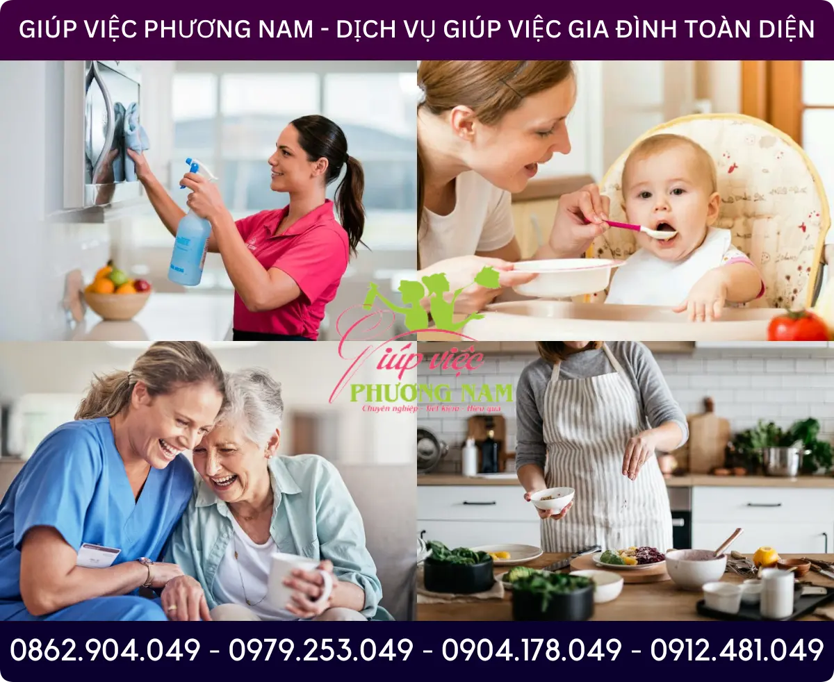 Dịch vụ giúp việc nhà ở Vị Thanh