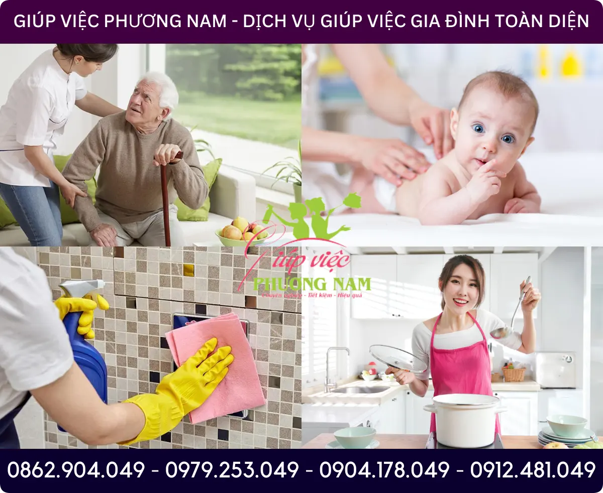 Dịch vụ giúp việc nhà tại Rạch Giá