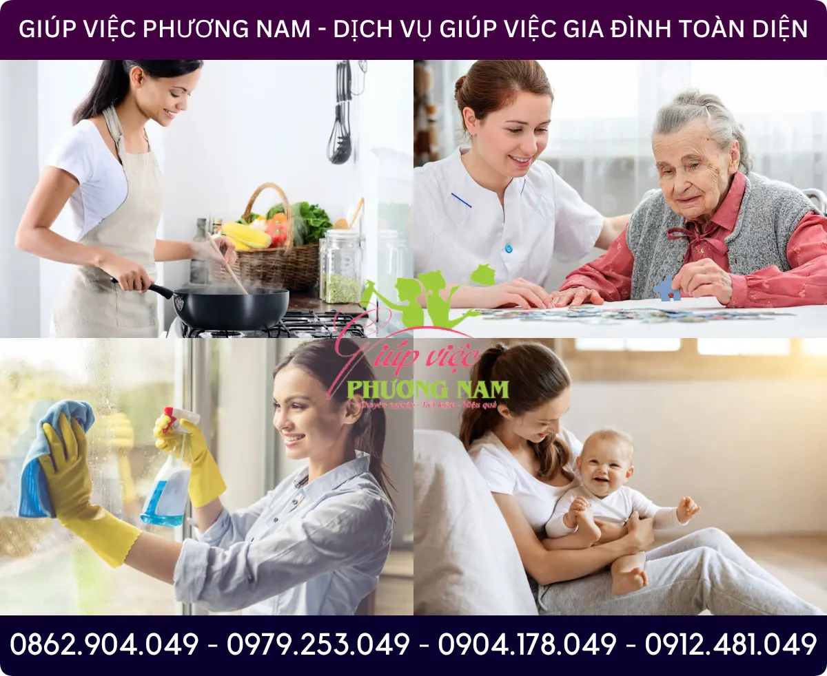 Dịch vụ thuê người giúp việc nhà tại Mỹ Tho