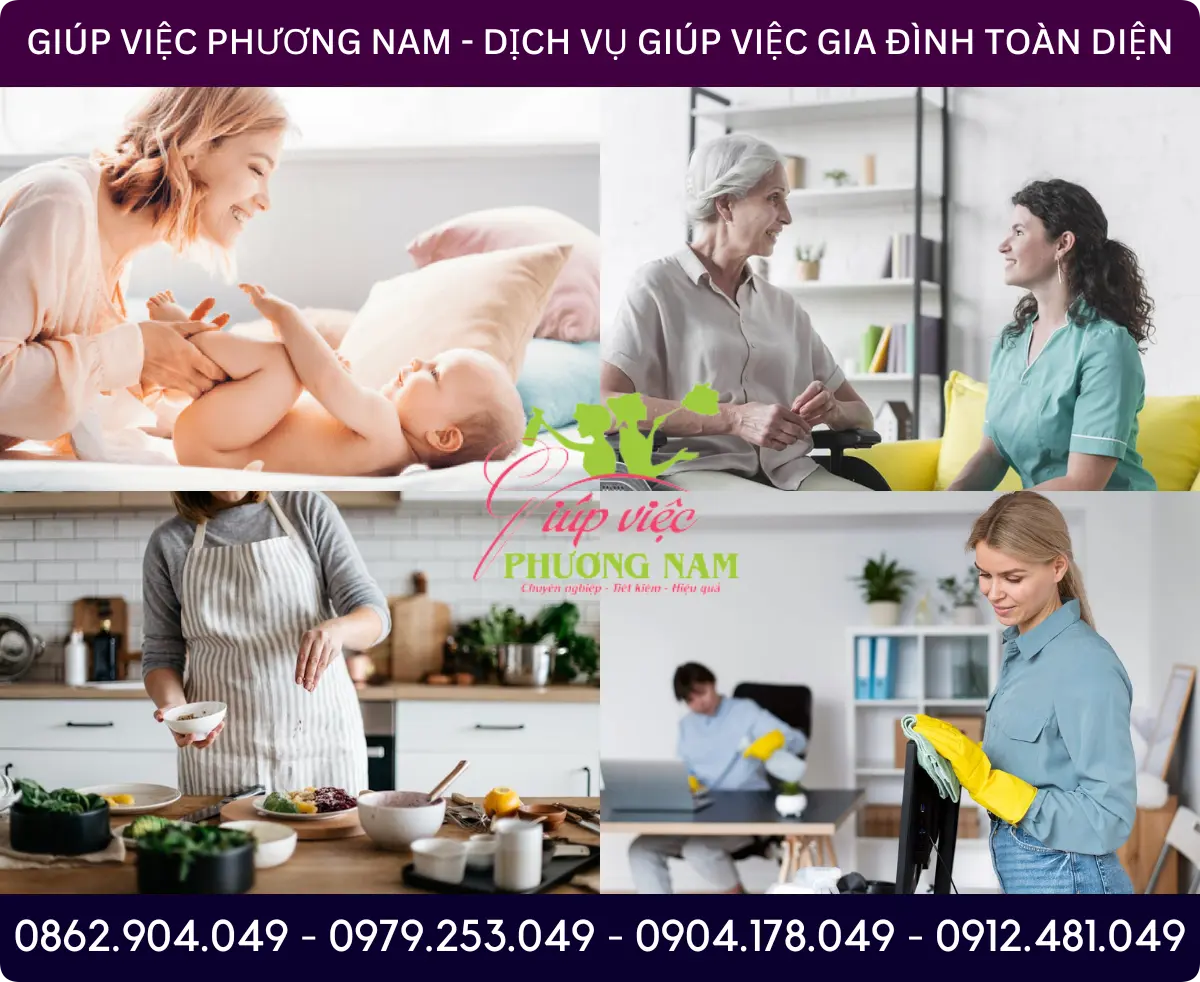 Dịch vụ thuê người giúp việc nhà tại Ngã Bảy