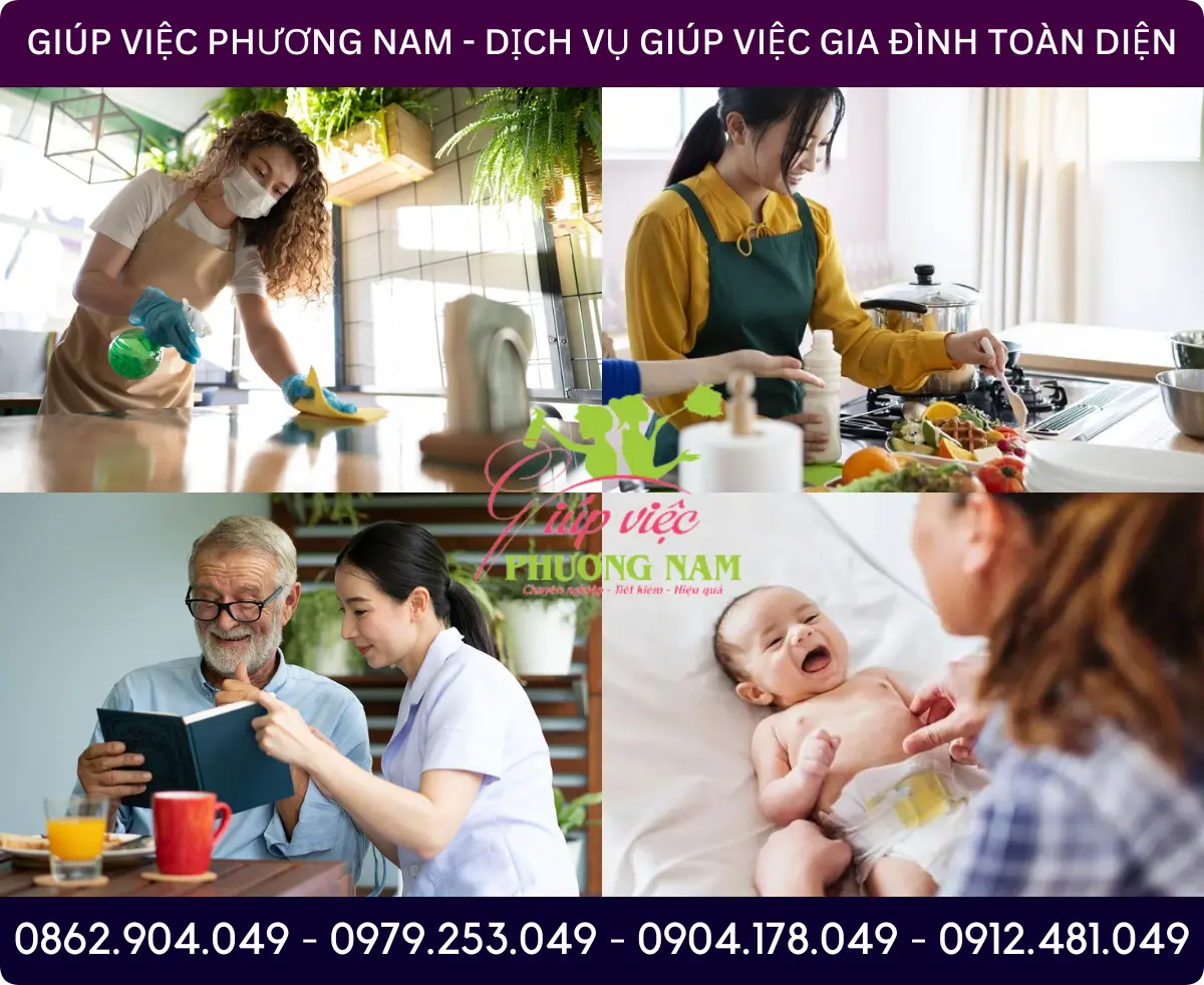 Dịch vụ thuê người giúp việc nhà tại Phú Yên