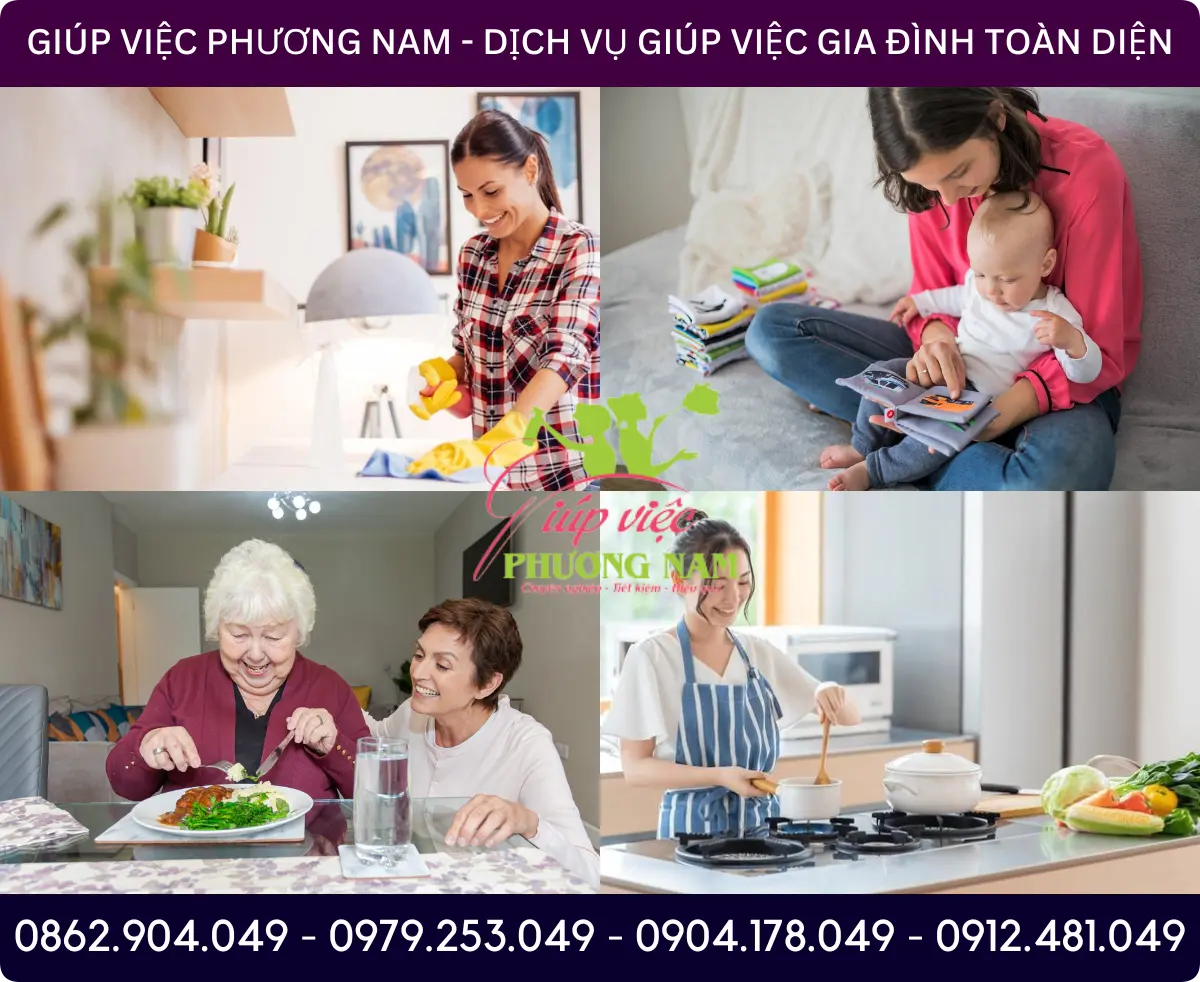 Dịch vụ thuê người giúp việc nhà tại Rạch Giá