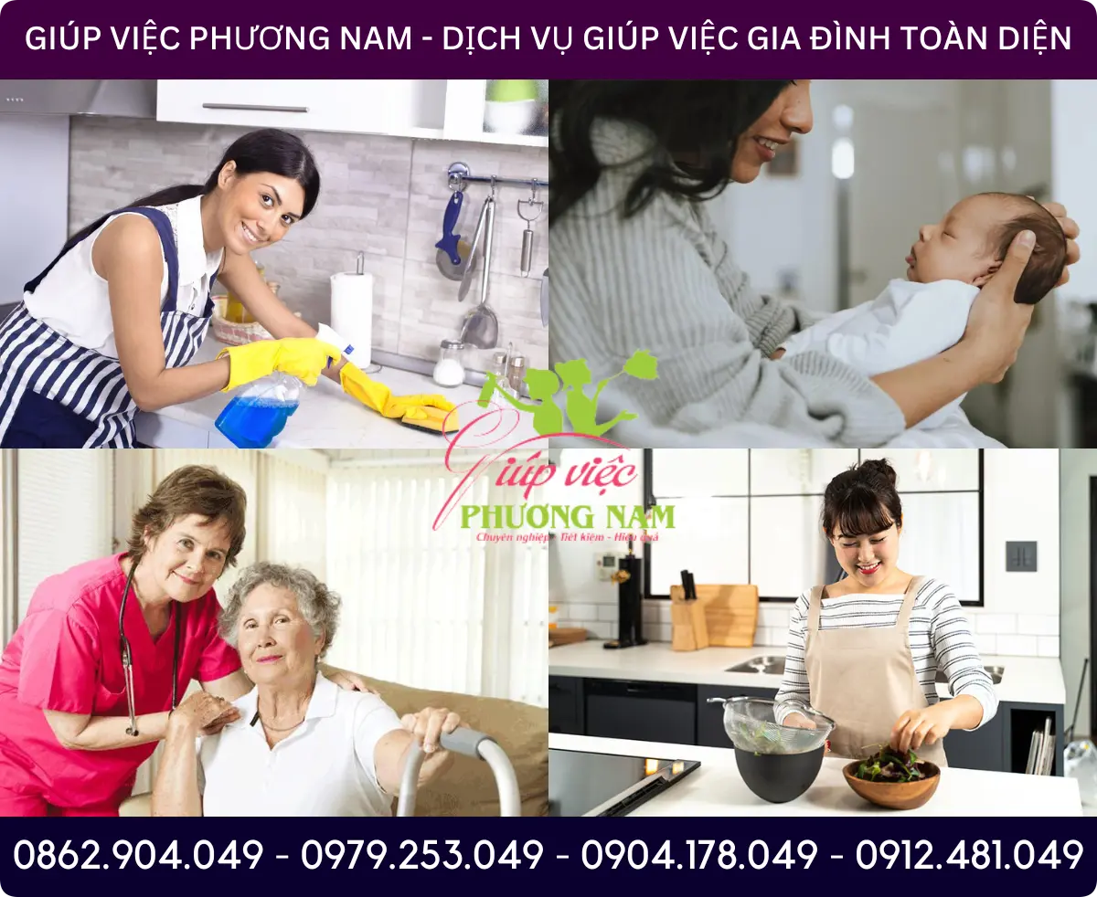 Dịch vụ thuê người giúp việc nhà tại Vị Thanh