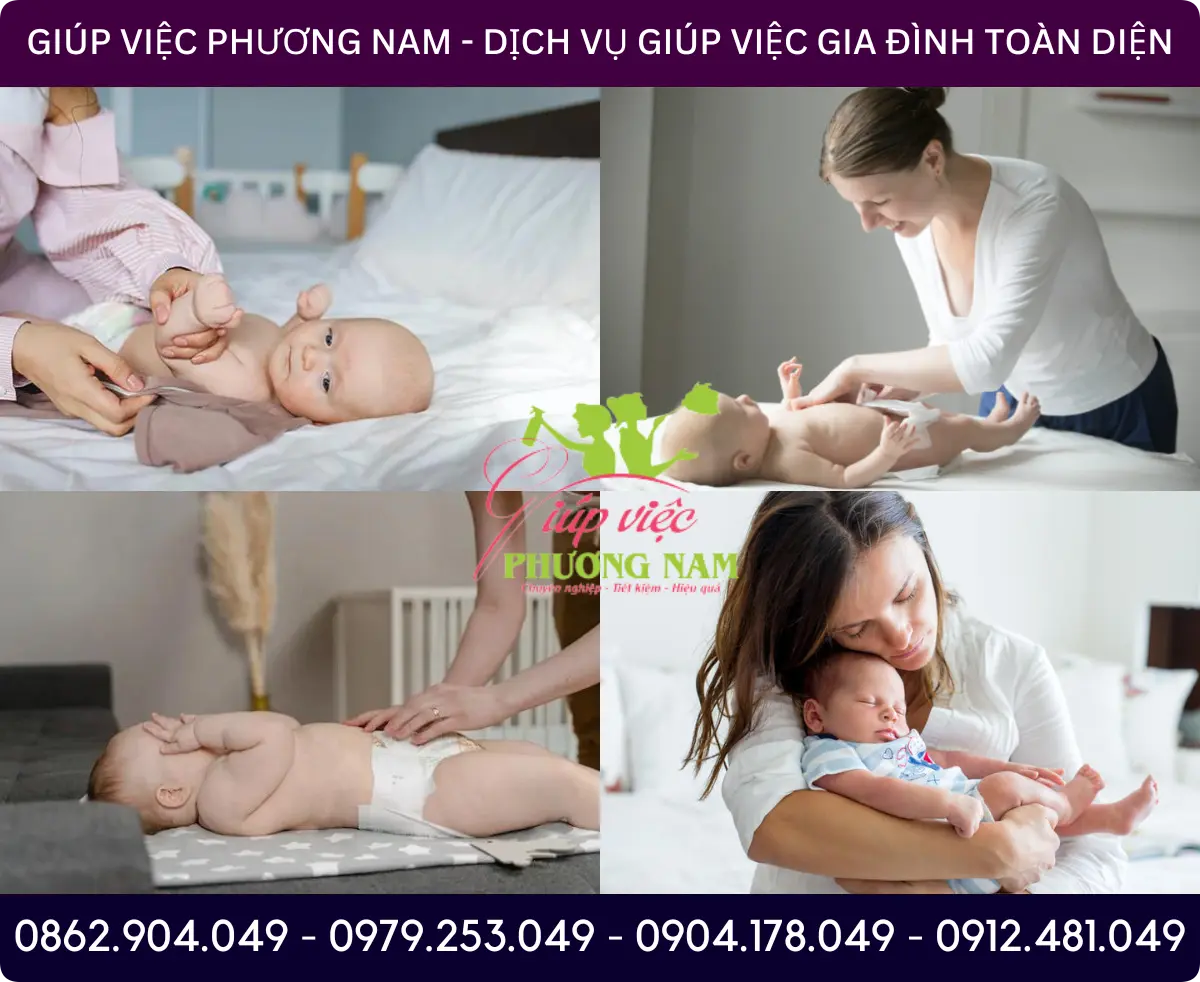 Dịch vụ tìm người chăm bé tại Ngã Bảy