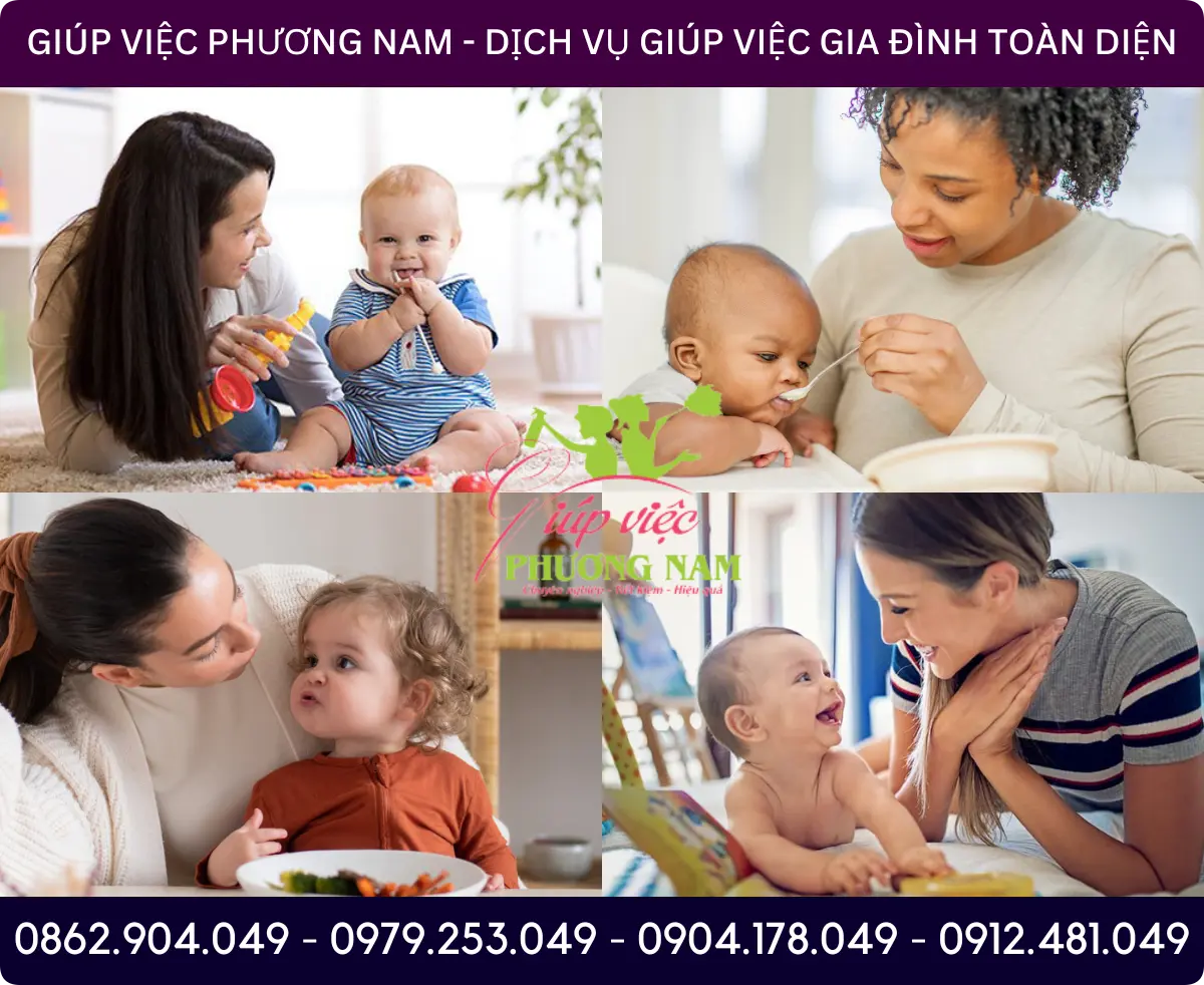 Dịch vụ tìm người chăm bé tại Sa Đéc